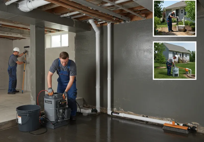 Basement Waterproofing and Flood Prevention process in Bloomfield, IN